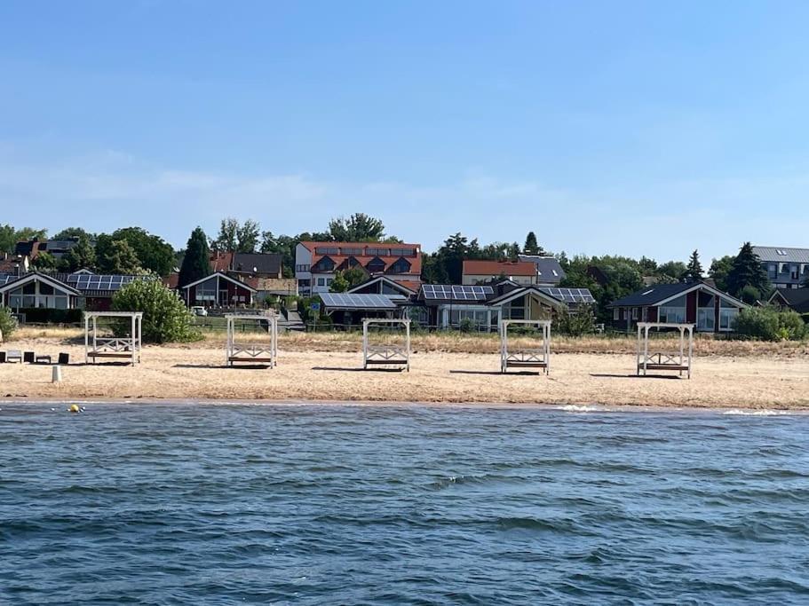 Haus Bernsteinsee Mit Goitzsche-Schnuppersegeln Friedersdorf  Exterior foto
